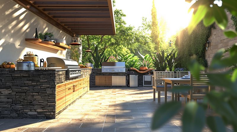 Outdoor Kitchen Installation